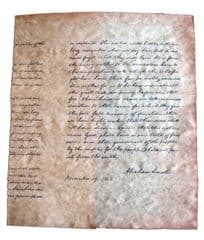 Abraham Lincoln's Gettysburg Address 1863