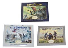 All 3 Mort Kunstler Postcard Sets [60 Cards]