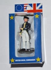 All Metal Hand Painted Boxed British Naval Commander