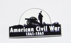American Civil War Metal Magnet