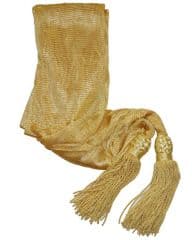 Buff Officers Silk Sash
