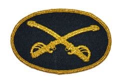 Cavalry  Officers  Hat Insignia Badge