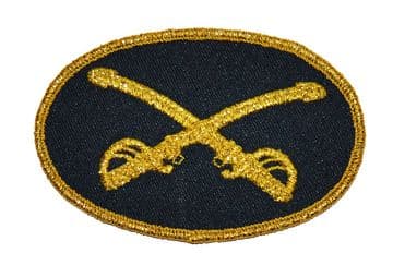 Cavalry Officers Hat Insignia Badge