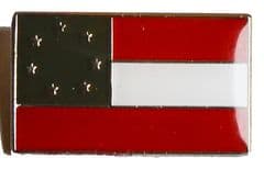 Confederate 1st National Flag Badge