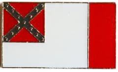 Confederate 3rd National Flag Badge