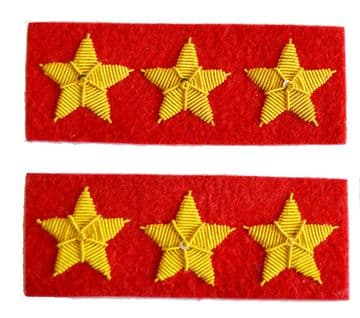 Confederate Artillery Colonel's Collar Insignia Set