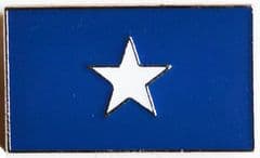 Confederate Bonnie Blue Flag Badge