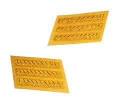 Confederate Cavalry Captains Collar Insignia Set