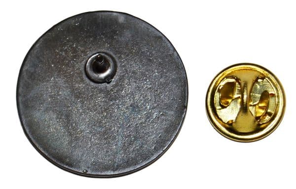 Confederate CSA Button Pewter Badge