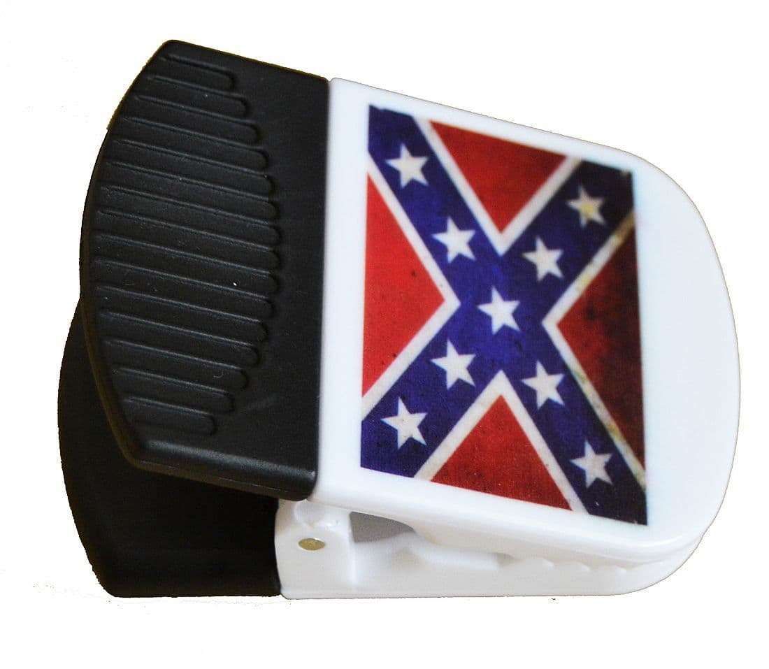 Confederate Flag Large Plastic Note Holder