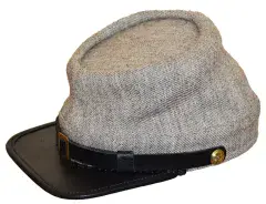Confederate Grey Jeancloth Kepi