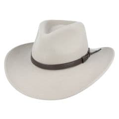 Confederate Grey Slouch Hat Plain Or With Badge And Cord Set Of Choice