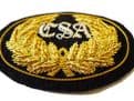 Confederate Officers Kepi Insignia Badge