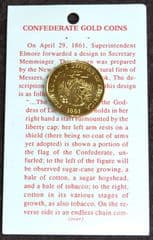 Confederate Replica $20 Dollar Coin