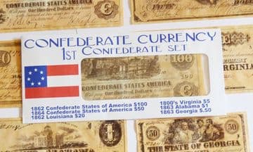 Confederate Replica Currency 1st Set