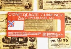 Confederate Replica Currency 2nd Set