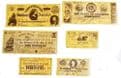 Confederate Replica Currency 3rd Set