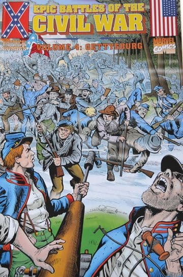Epic Battles of The Civil War Gettysburg Marvel Historical Comics