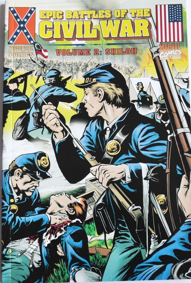 Epic Battles of The Civil War Volume 2 Shiloh Marvel Historical Comics