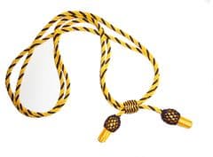 Gold & Black Hat Cord