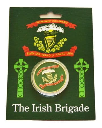 Irish Brigade Flag And Badge Collectors Coin