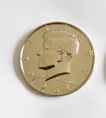 Jumbo Size Novelty 1964 Half Dollar JFK John F Kennedy Coin Collectors Item New