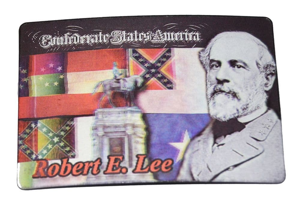 Lee And Confederate Flags Lenticular Moving Images
