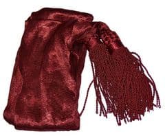 Maroon Officers Silk Sash