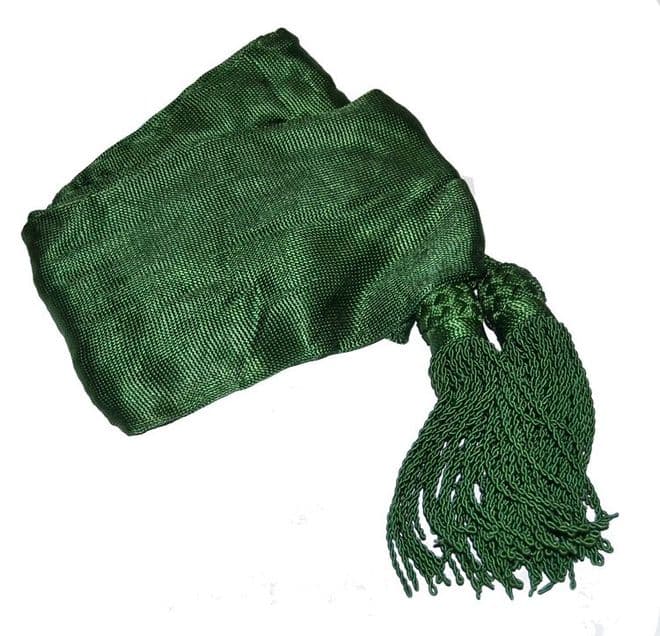 Medical Officers Or Irish Brigade Green Silk Sash