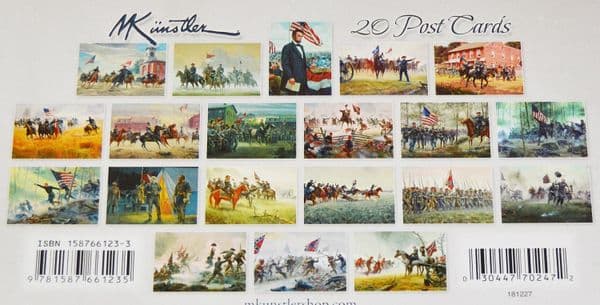 Mort Kunstler Gettysburg Postcard Set