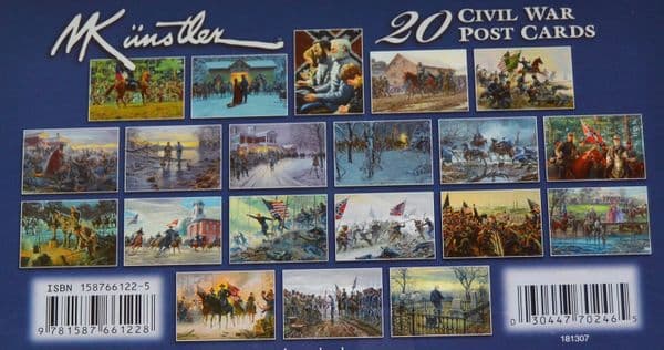 Mort Kunstler The Civil War Postcard Set