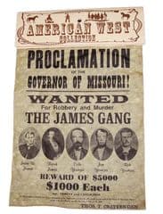 REPLICA WANTED POSTERS