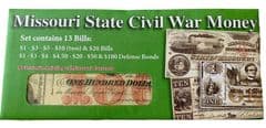Replica Missouri  State Paper Money