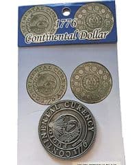Revolutionary War Replica Continental Dollar