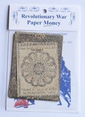 Revolutionary War Replica Currency  Pack