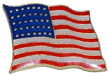 Union 35 Star National Flag Badge