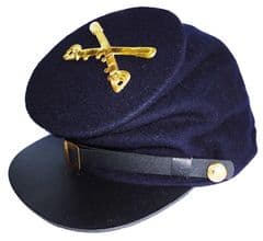 Union Blue Forage Cap With Choice Of Badge
