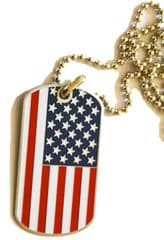 Union Flag Dog Tag
