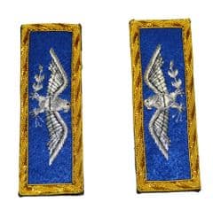 Union Infantry Royal Blue Colonel Shoulder Insignia Set