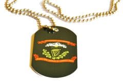Union Irish Brigade Flag Dog Tag