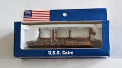 USS Cairo Metal Model Ship