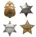 WESTERN LAWMEN BADGES