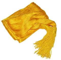 Yellow Cavalry Officers Silk Sash