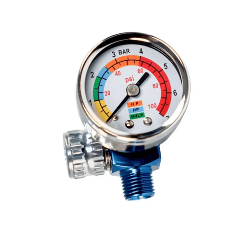 Anest Iwata Air Spray Gun Pressure Regulator Gauge DR5