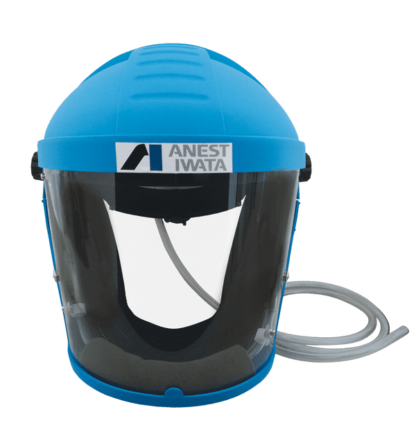 Anest Iwata VIUAF2020KIT Full Face Air Fed Mask C/W Storage Tub & Anti Static Hose
