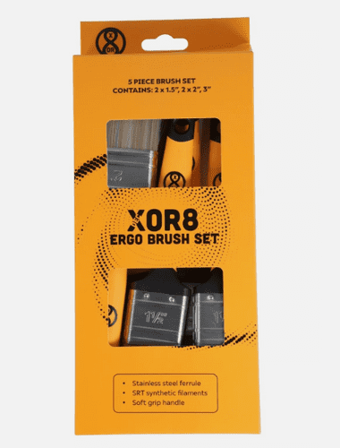 Axus X8/B1S5 XOR8 ERGO 5 Piece Brush Set