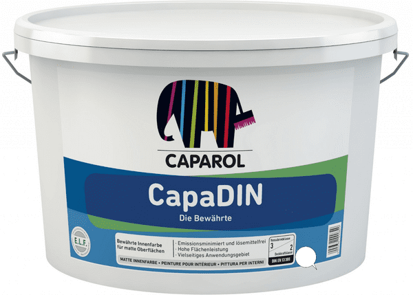 Caparol CapaDin Interior Contract Matt High Coverage White 15lt