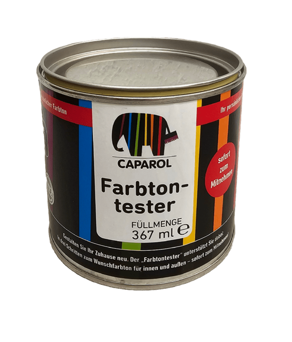 Caparol Farbtontester (tester pot) Matt Mixed to colour 375ml