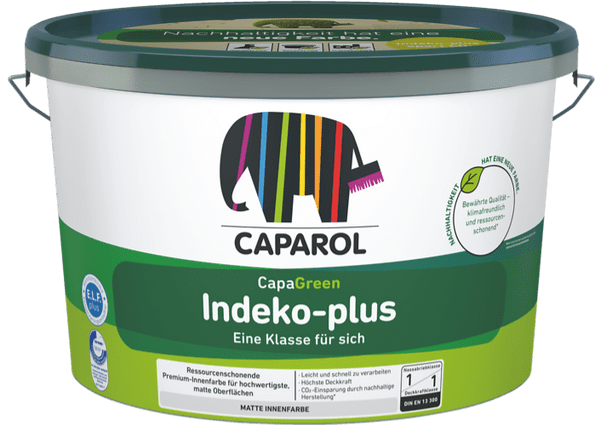 Caparol Indeko-plus Premium Emission minimised High Opacity Emulsion White 12.5lt