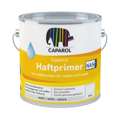 Caparol NAST HaftPrimer (Spray Application) Waterbased Adhesion Primer White 2.5lt